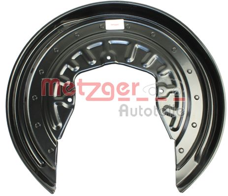METZGER 6115124 Spritzblech, Bremsscheibe